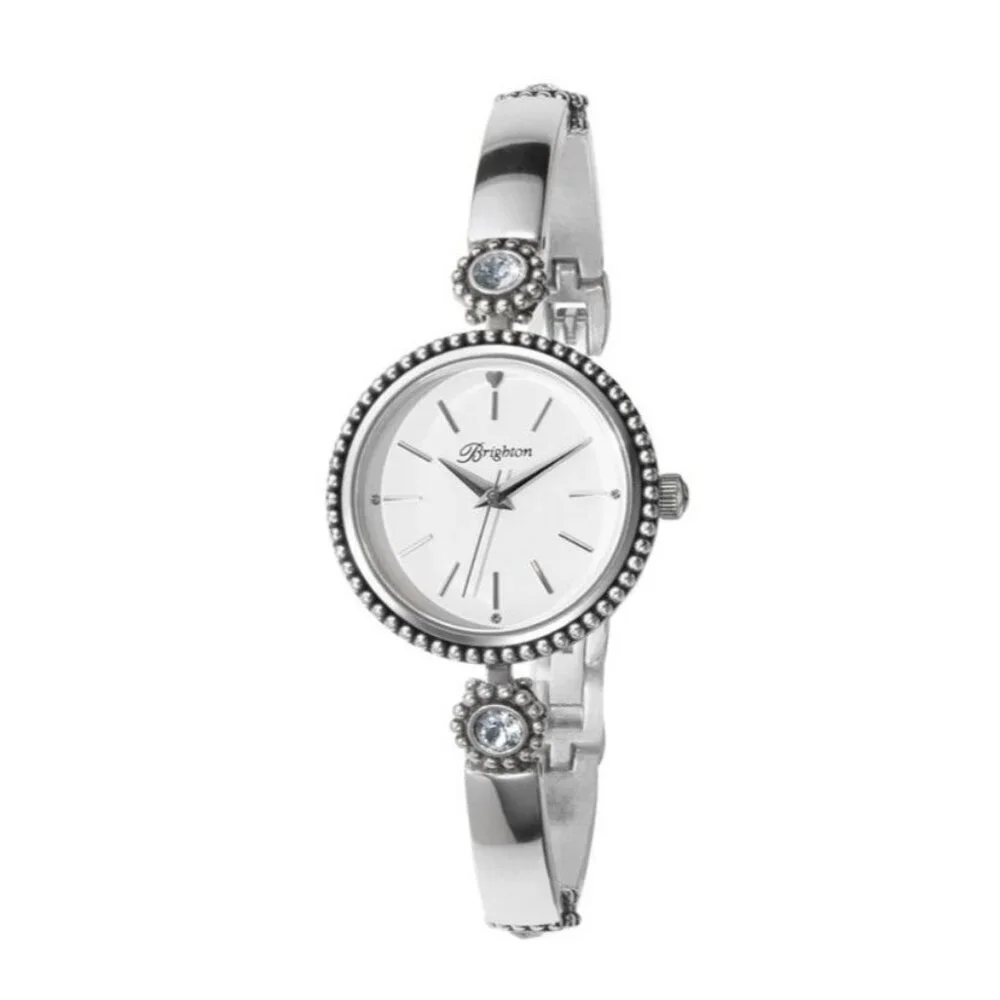Brighton Crystal City Watch - Style W10481 - Timeless Elegance New Battery